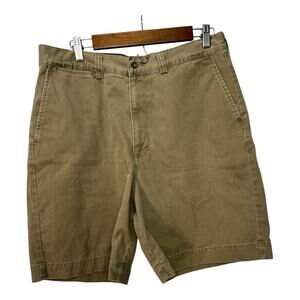 POLO RALPH LAUREN Men's Beige Rugged Chino Shorts Size 34 Inseam 8”